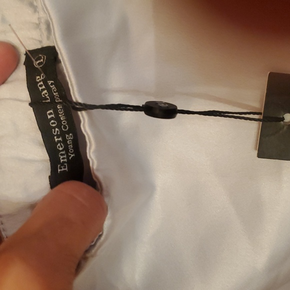 ❤️ EMERSON LANG Elegant White Women's Skirt - Picture 4 of 8